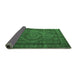 Sideview of Persian Emerald Green Traditional Rug, tr1863emgrn