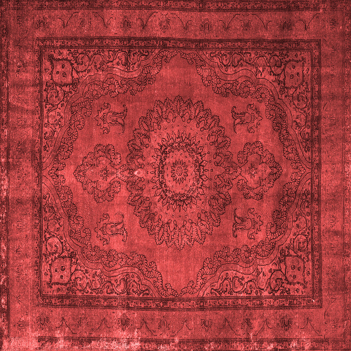 Machine Washable Persian Red Traditional Rug, wshtr1863red