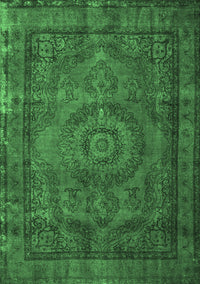 Persian Emerald Green Traditional Rug, tr1863emgrn