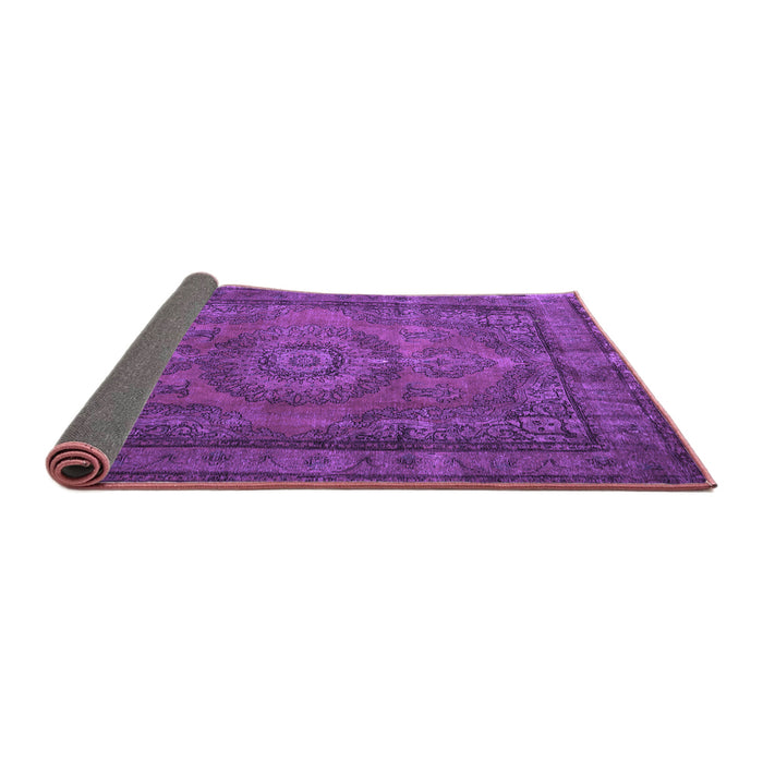 Sideview of Persian Purple Traditional Rug, tr1863pur