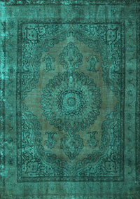 Persian Turquoise Traditional Rug, tr1863turq