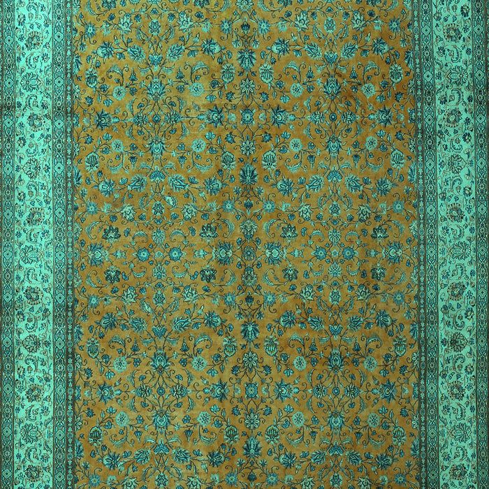 Persian Turquoise Traditional Rug, tr1864turq