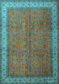 Persian Light Blue Traditional Rug, tr1864lblu