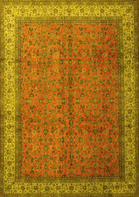 Persian Yellow Traditional Rug, tr1864yw