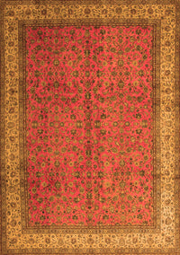 Persian Orange Traditional Rug, tr1864org