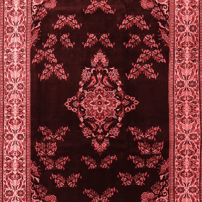 Medallion Red Traditional Area Rugs