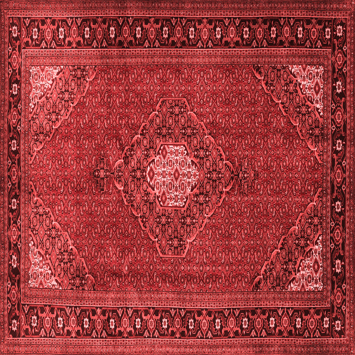 Medallion Red Traditional Rug, tr1866red