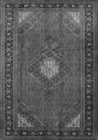 Medallion Gray Traditional Rug, tr1866gry