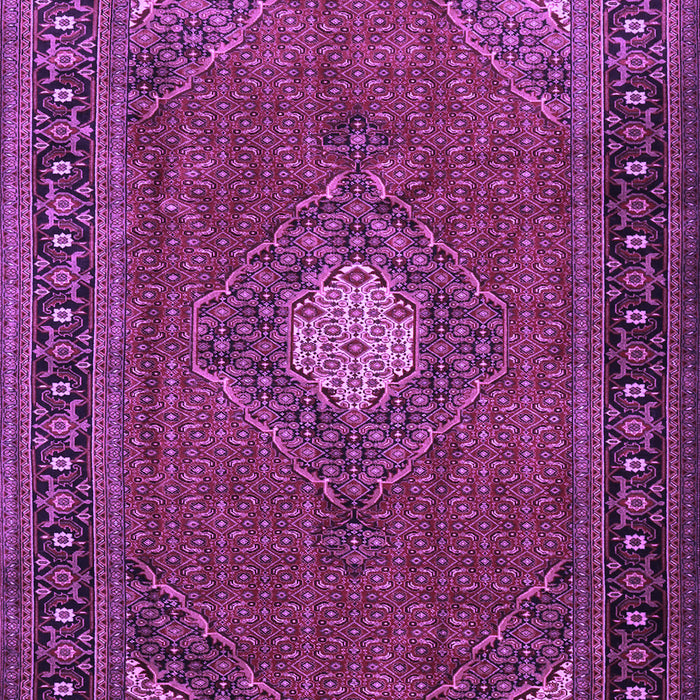 Medallion Purple Traditional Rug, tr1866pur