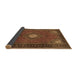 Sideview of Medallion Brown Traditional Rug, tr1866brn