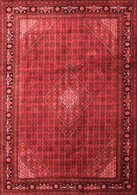 Medallion Red Traditional Rug, tr1867red