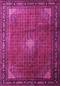 Medallion Pink Traditional Rug, tr1867pnk