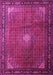 Medallion Pink Traditional Rug, tr1867pnk