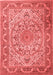 Medallion Red Traditional Area Rugs