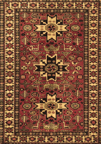 Persian Brown Traditional Rug, tr1869brn