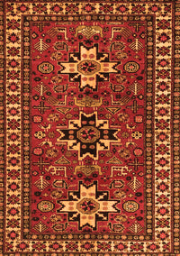 Persian Orange Traditional Rug, tr1869org