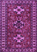 Machine Washable Persian Purple Traditional Area Rugs, wshtr1869pur