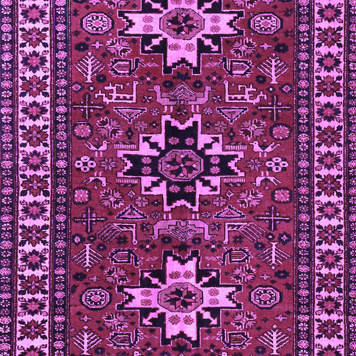 Machine Washable Persian Purple Traditional Area Rugs, wshtr1869pur