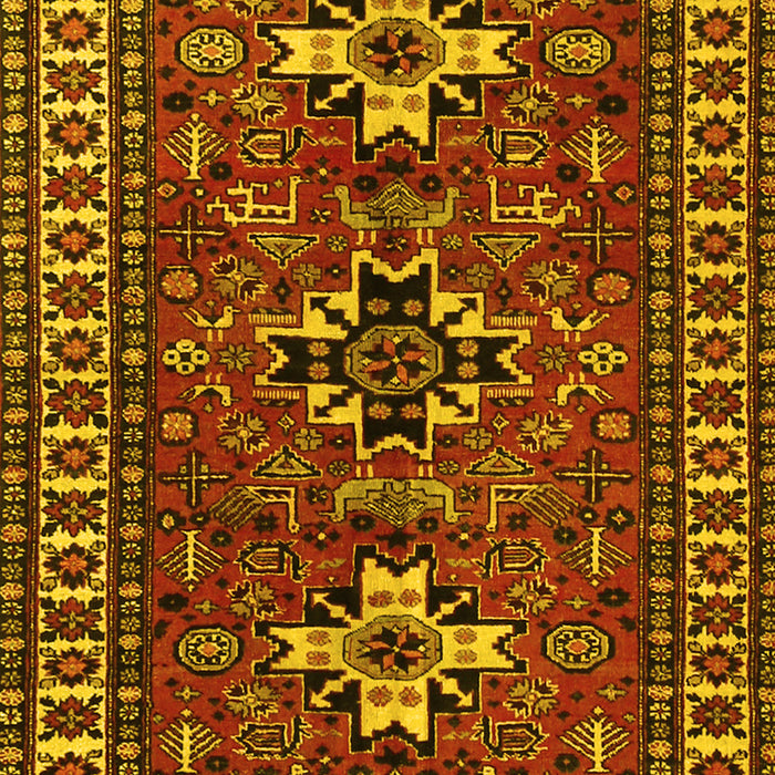 Persian Yellow Traditional Rug, tr1869yw
