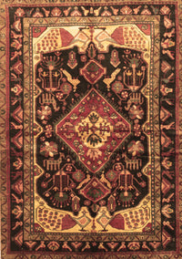 Persian Brown Traditional Rug, tr186brn