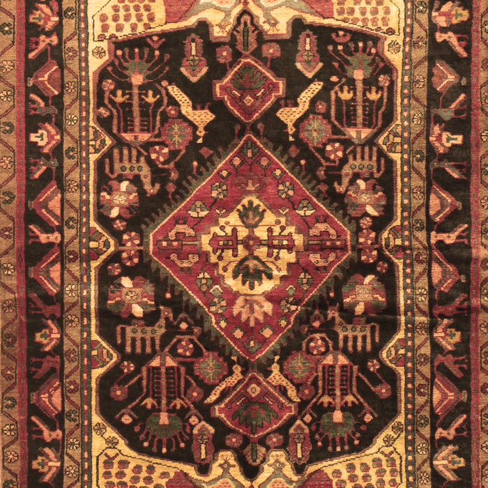 Persian Brown Traditional Rug, tr186brn