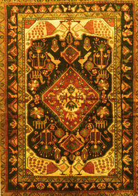 Persian Yellow Traditional Rug, tr186yw