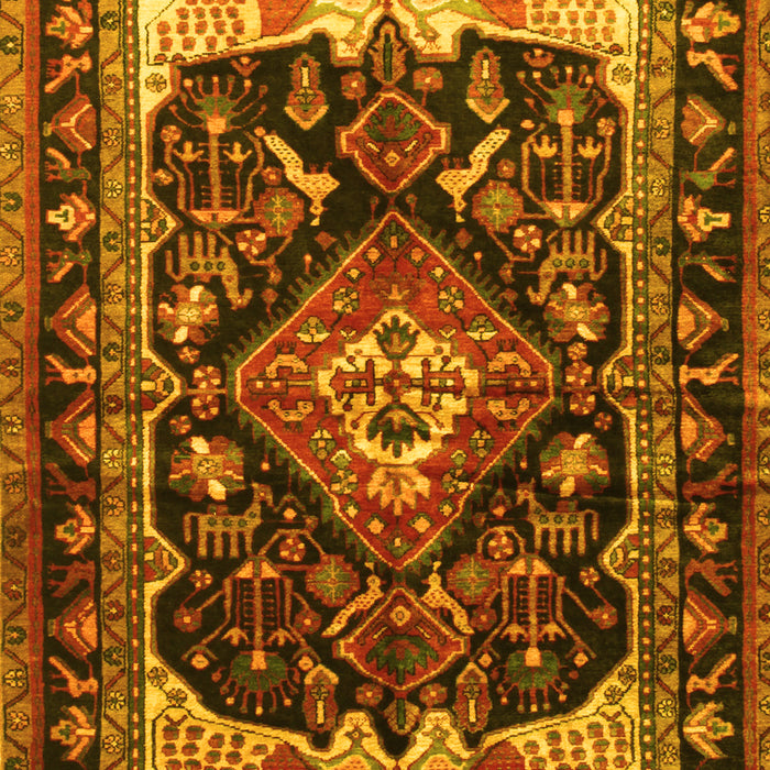 Persian Yellow Traditional Rug, tr186yw