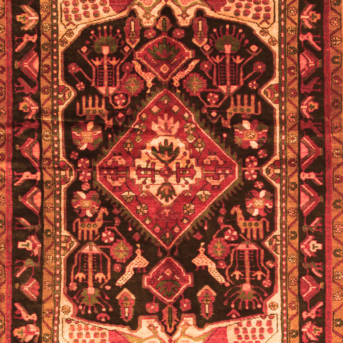 Persian Orange Traditional Rug, tr186org