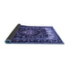 Sideview of Persian Blue Traditional Rug, tr186blu