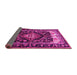 Sideview of Persian Pink Traditional Rug, tr186pnk