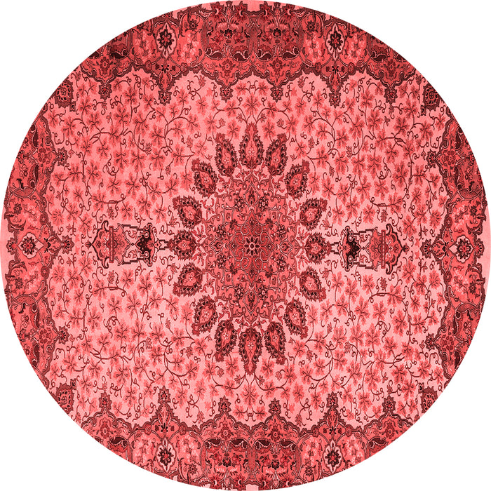 Machine Washable Persian Red Traditional Rug, wshtr1870red