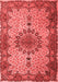 Persian Red Traditional Area Rugs