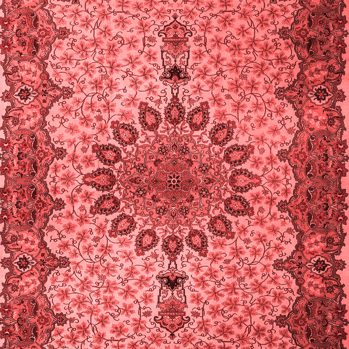 Machine Washable Persian Red Traditional Rug, wshtr1870red