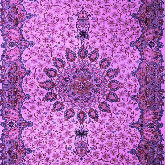 Machine Washable Persian Purple Traditional Area Rugs, wshtr1870pur