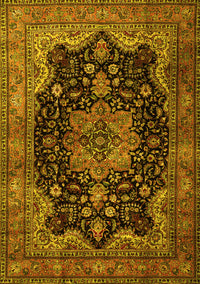 Persian Yellow Traditional Rug, tr1871yw