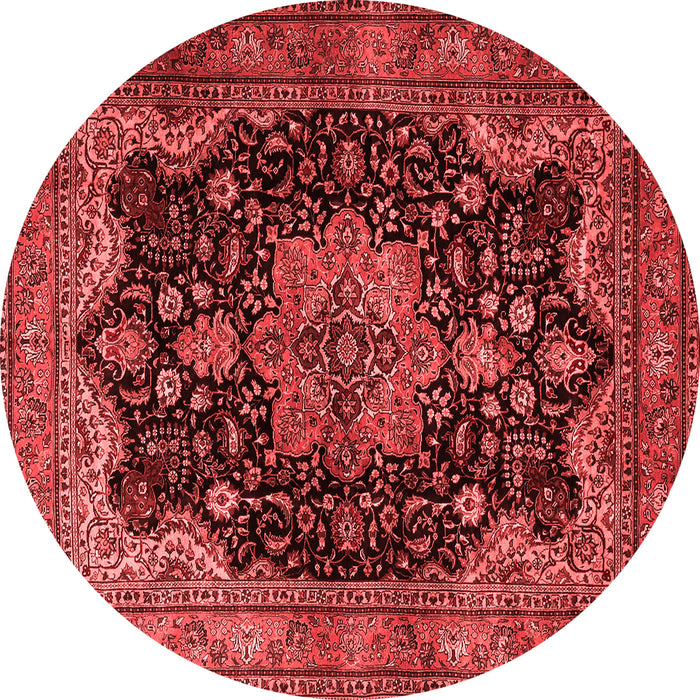 Machine Washable Persian Red Traditional Rug, wshtr1871red
