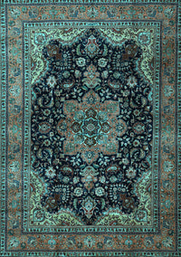 Persian Light Blue Traditional Rug, tr1871lblu