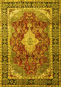 Persian Yellow Traditional Rug, tr1872yw