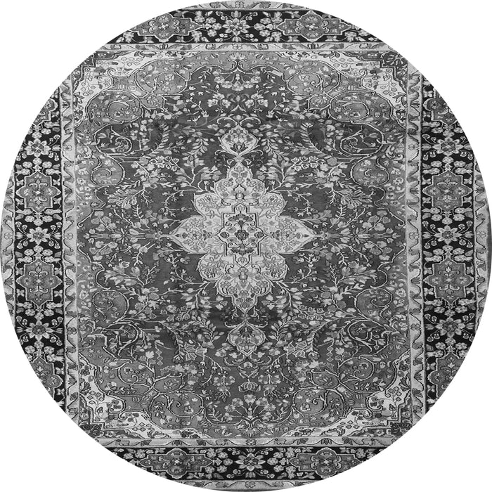 Square Persian Gray Traditional Rug, tr1872gry