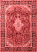 Persian Red Traditional Area Rugs
