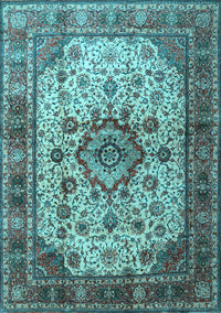 Persian Light Blue Traditional Rug, tr1873lblu