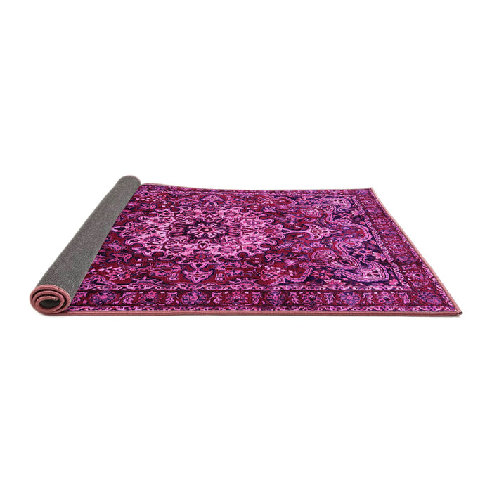 Sideview of Persian Pink Traditional Rug, tr1874pnk