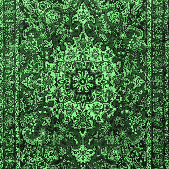 Persian Emerald Green Traditional Rug, tr1874emgrn