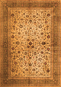 Persian Orange Traditional Rug, tr1875org