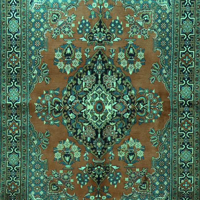 Persian Turquoise Traditional Rug, tr1876turq