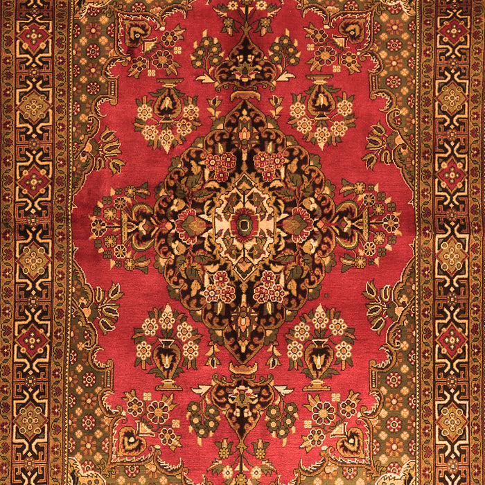 Persian Orange Traditional Rug, tr1876org