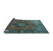 Sideview of Persian Light Blue Traditional Rug, tr1876lblu