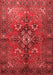 Persian Red Traditional Area Rugs