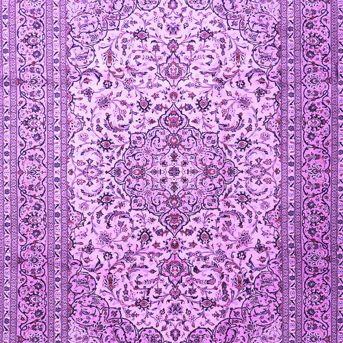 Machine Washable Persian Purple Traditional Area Rugs, wshtr1877pur