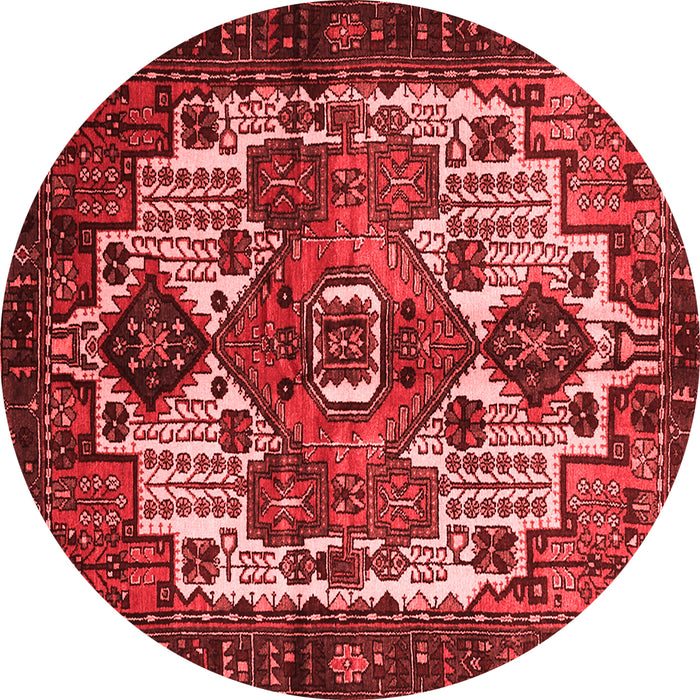 Machine Washable Persian Red Traditional Rug, wshtr1878red